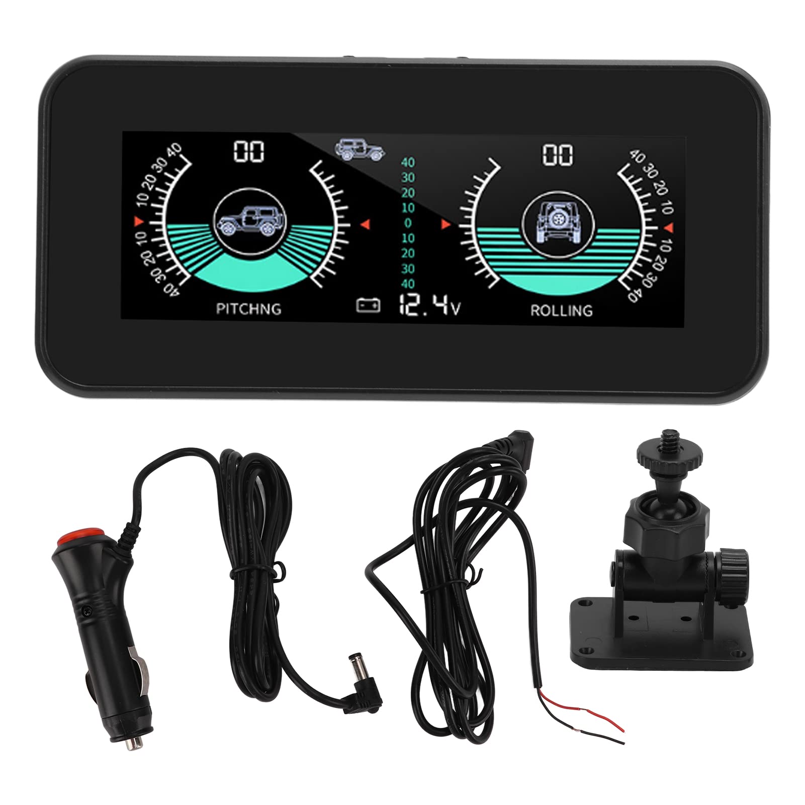 Akozon Neigungsmesser Digital Auto Neigungsmesser Offroad Lutningsmätare Bil Inclinometer Digital Tilt Gauge Universal Auflösung HUD Digital Angle Slope Meter für Automobile Akozon Neigungsmesser Digital Auto Neigungsmesser Offroad Lutningsmätare Bil Inclinometer Digital Tilt Gauge Universal Auflösung HUD Digital Angle Slope Meter für Automobile von Akozon