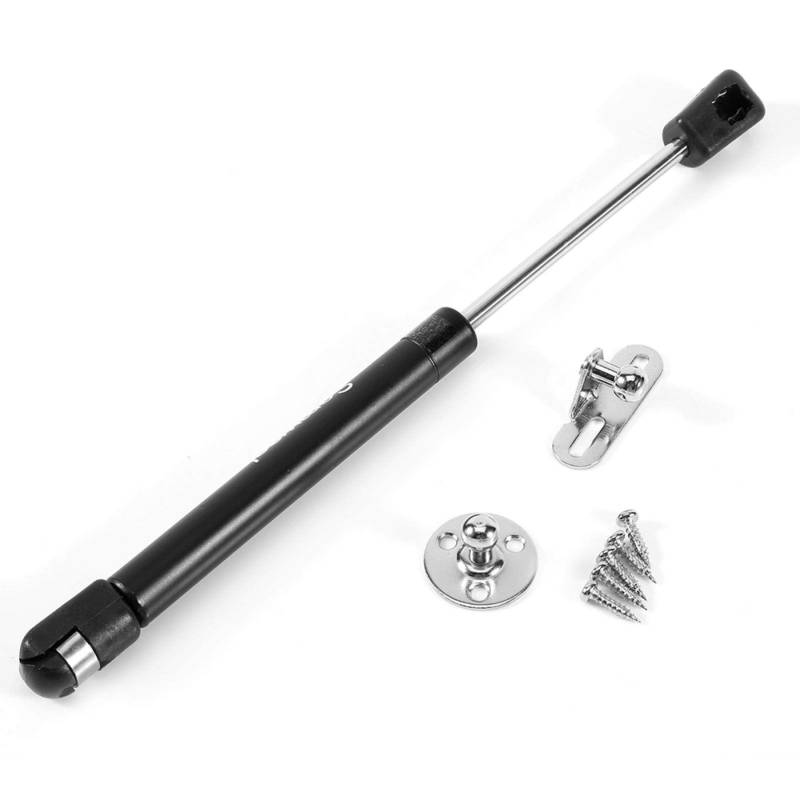 Akozon Porta sollevatore pneumatico supporto, mobili da cucina armadio armadio Porte sollevamento pneumatico supporto molla a Gas Bleiben, Nero Gas Frühling Möbel hydraulische Unterstützung Schrank T von Akozon