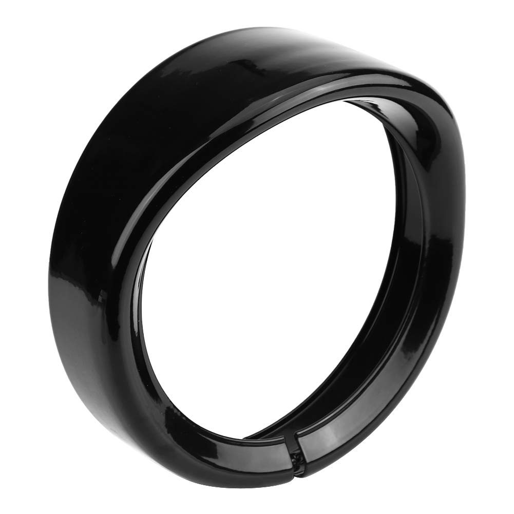 Akozon Scheinwerferblende 7" Motorrad Black Ring Cover für FLD Trike Road King Akozon Scheinwerferblende 7" Motorrad Black Ring Cover für FLD Trike Road King von Akozon