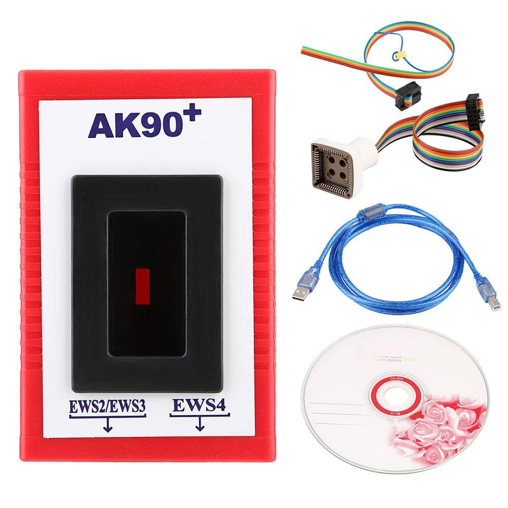 Akozon Schlüsselprogrammierer, AK90 + ABS Auto-Schlüsselprogrammierer Schnelles Lesen V3.19 Match Diagnostic Tool für EWS AK90 Key-PROG Akozon Schlüsselprogrammierer, AK90 + ABS Auto-Schlüsselprogrammierer Schnelles Lesen V3.19 Match Diagnostic Tool für EWS AK90 Key-PROG von Akozon