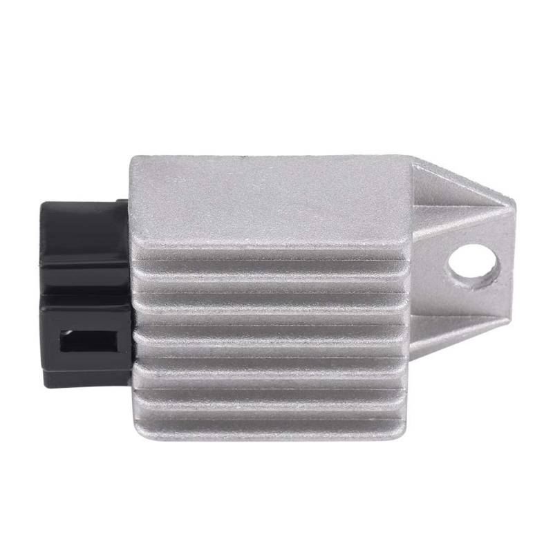 Akozon Spannungsregler Gleichrichter 12V 4 Pin Passt für Motorrad Motorrad Scooter Moped ATVs Gokarts Buggie mit GY6 Motor 50cc bis 150cc von Akozon