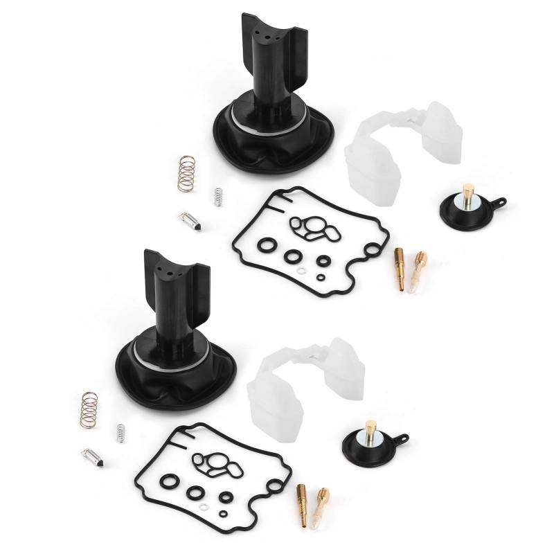 Akozon Vergaser 2 Set Motorradvergaser Vergaser-Umbausatz Zubehör für TDM 850 / TDM 850N / XTZ 750H / XTZ 750R von Akozon