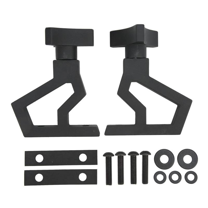 Akozon Wagenheber, Wagenheberhalterung Zubehör Aluminiumlegierung Halterung Hardware Teile Kit Hebebühne Ersatz Passend für Wrangler JK von Akozon