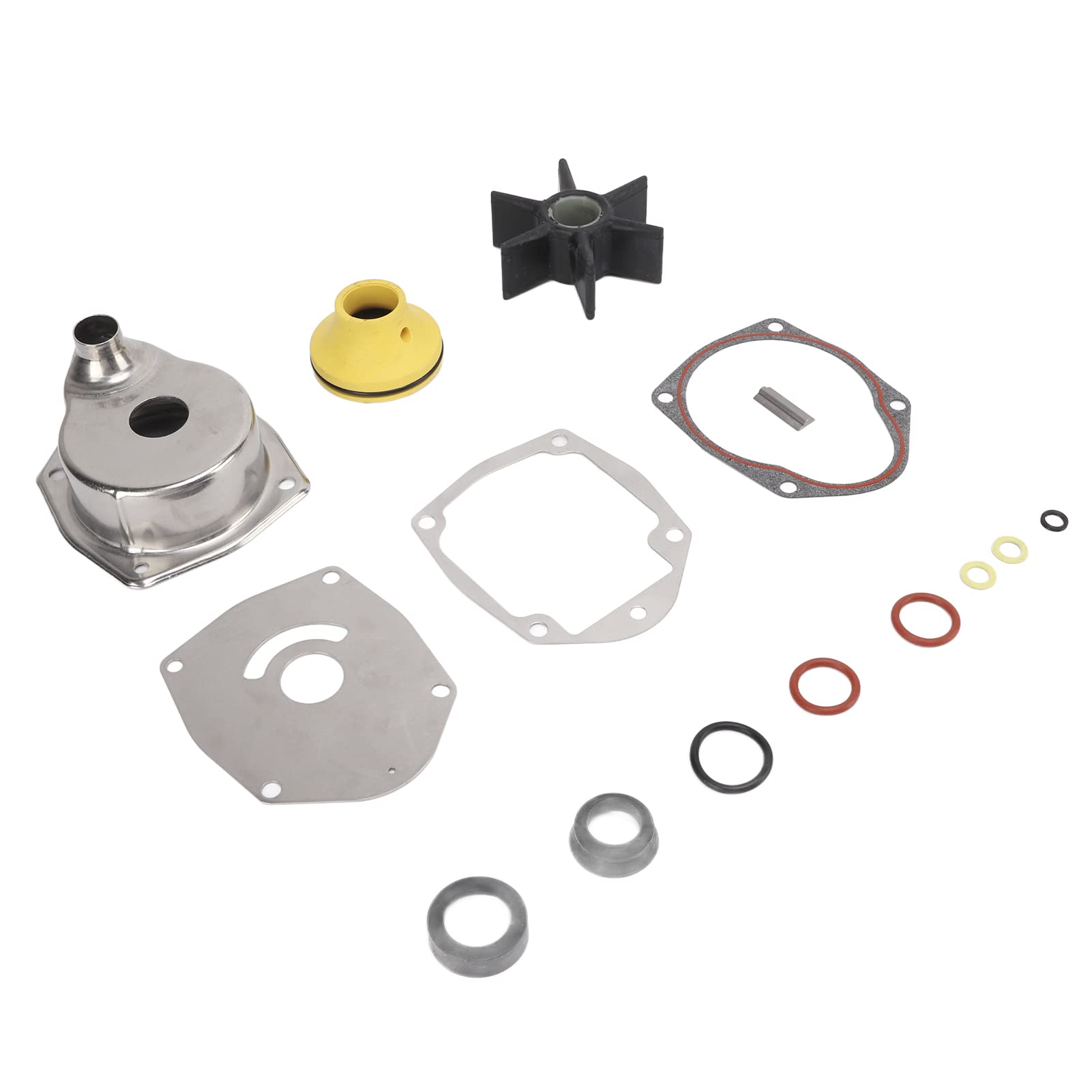 Akozon Wasserpumpe Rebuild Kit, Reparatursatz für Wasserpumpenlaufräder, Außenbordwasserpumpe Impeller Reparaturset 817275Q05 Ersatz für 200 225 250 Mercruiser Alpha One Gen II 1991-2021 von Akozon