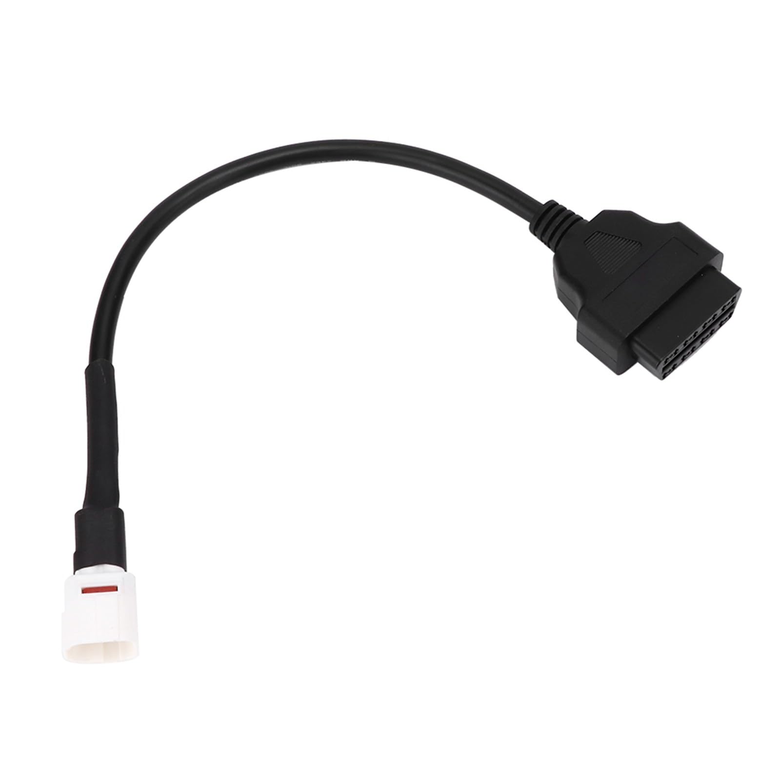 Akozon OBD2-Adapter, 4-polig auf 16-OBD2-Adapter für, 4-poliger für Kawasaki-Stecker OBD2-Motorrad-Adapter Akozon OBD2-Adapter, 4-polig auf 16-OBD2-Adapter für, 4-poliger für Kawasaki-Stecker OBD2-Motorrad-Adapter von Akozon