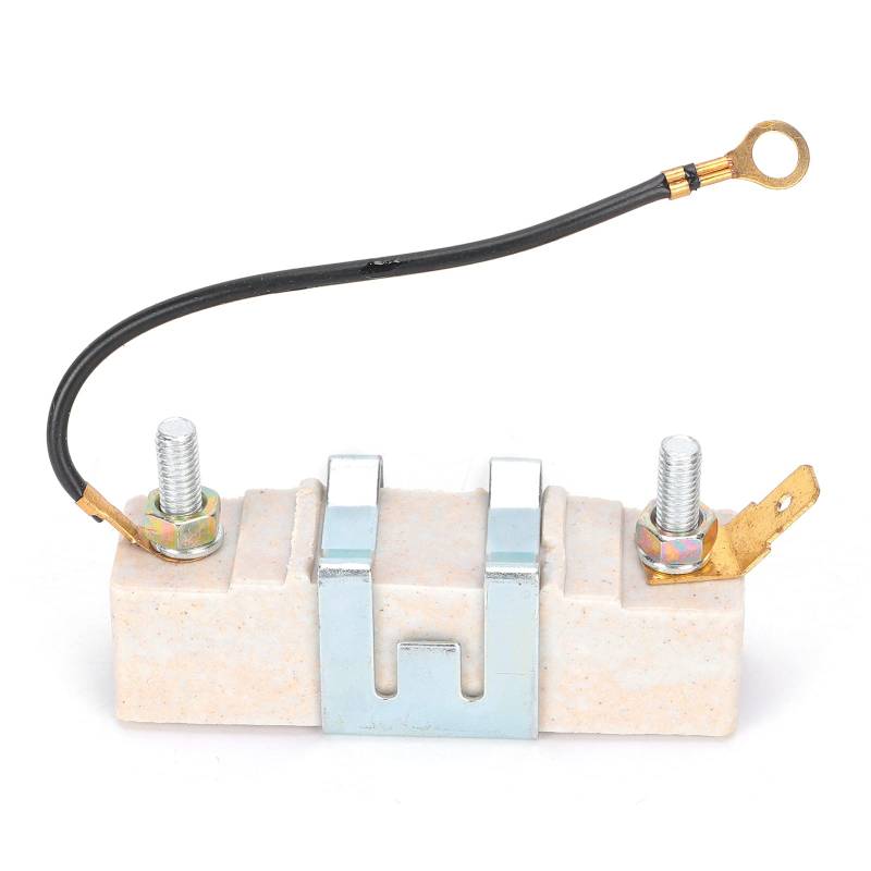 Akozon Zündspulenwiderstand, Metall-Keramik-Ballastwiderstand Verschleißfestigkeitsgerät für 1,5 Ohm Oldtimer-Zündspulenwiderstand Ersatz von Akozon