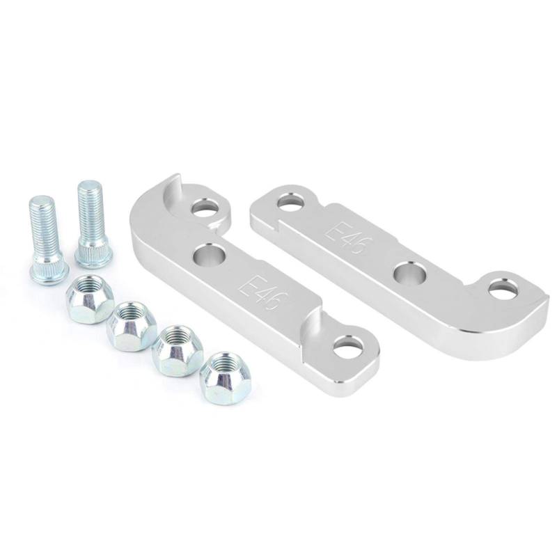 Akozon e46 E46 Drift Adapter Aluminium Leistung Tuning Drift Sperren Adapter Set Erhöhen des Raddrehungswinkels um 25% für E46-Tuning-Drift Power Ersatz Zubehörteil von Akozon