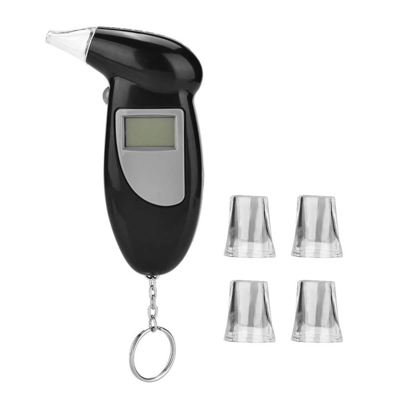 Alkohol Tester, LCD-Bildschirm Professionelle Alkohol Tester Analyzer Lügendetektor Alkoholtester Keine Hintergrundbeleuchtung von Akozon