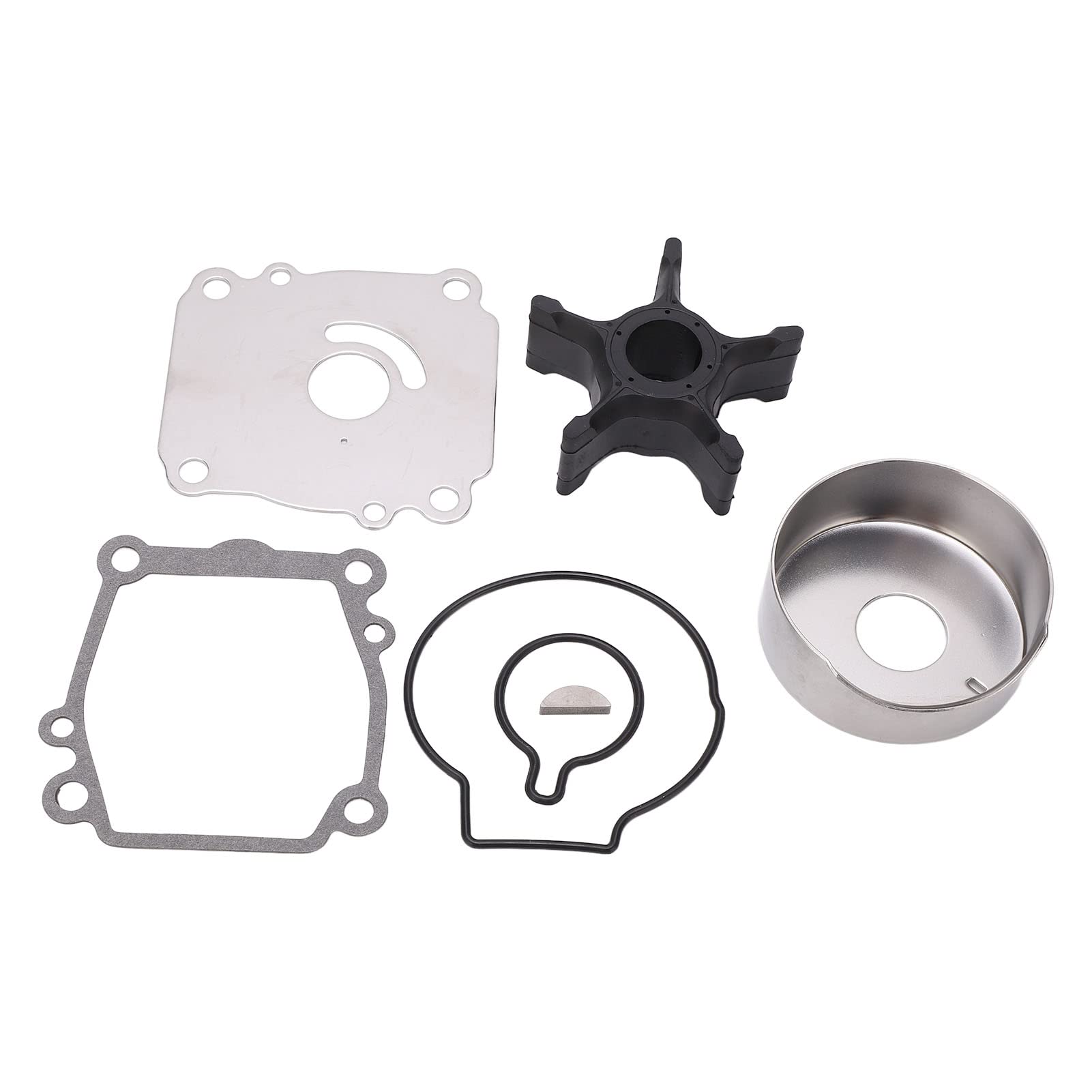 Außenborder-Wasserpumpen-Impeller-Reparatursatz,17400 92J00 Laufrad-WartungssatzFür Johnson Evinrude 90 PS 115 PS 140 PS Außenborder-Wasserpumpen-Impeller-Reparatursatz,17400 92J00 Laufrad-WartungssatzFür Johnson Evinrude 90 PS 115 PS 140 PS von Akozon