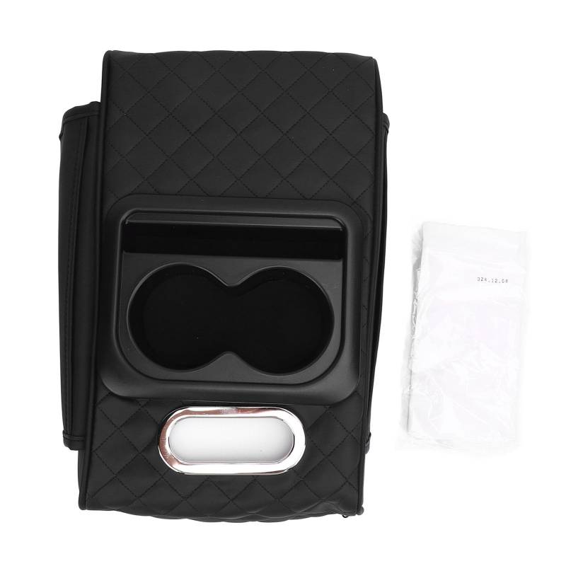 Auto Armlehnenbox Memory Foam Center Konsole Kissenhalter Gewebeabdeckung für SUVs Trucks Autos von Akozon