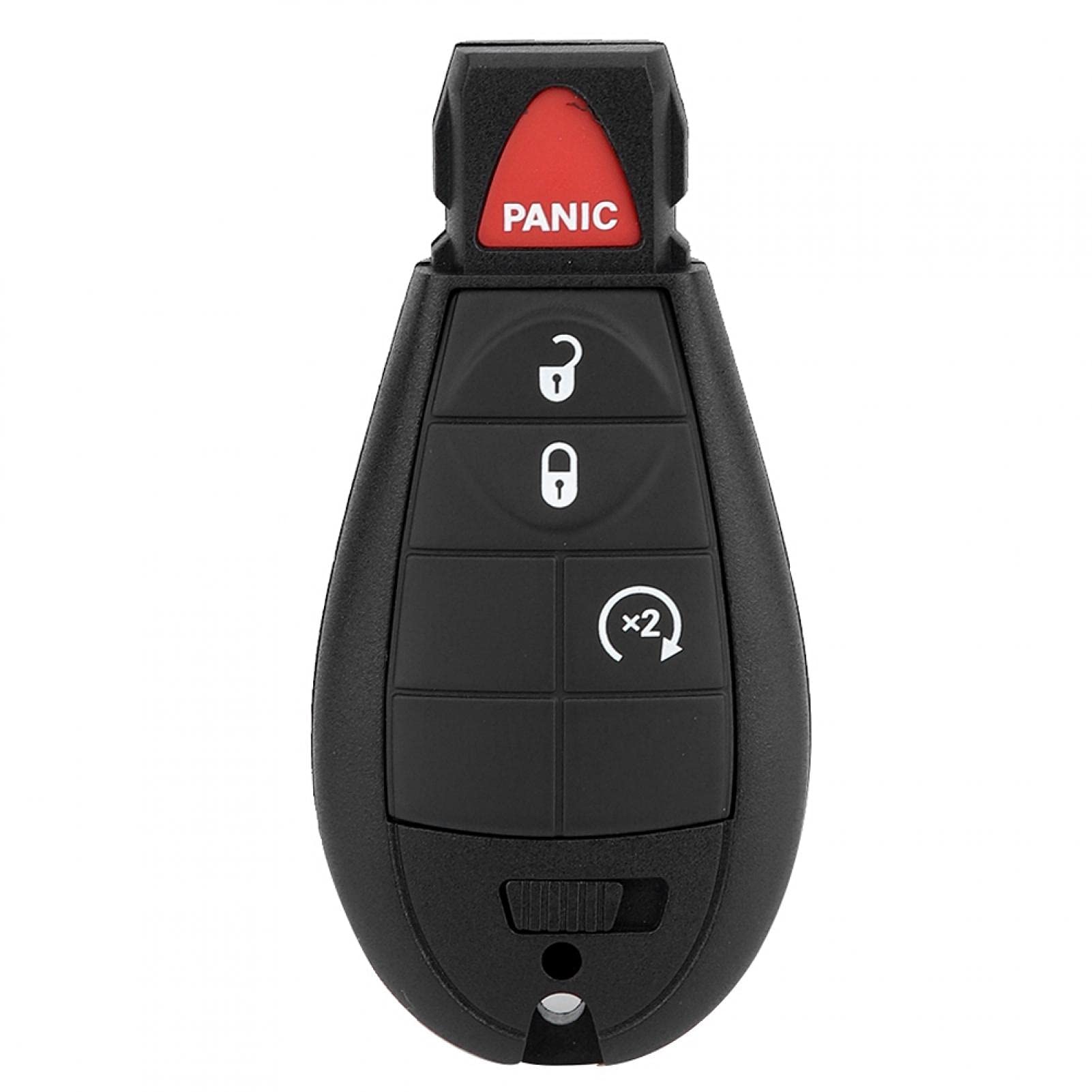 Auto Keyless Wireless Fernbedienung Uncut M3N5WY783X J28 Fit Ersatz für Dodge Ram 1500 2500 3500 4500 von Akozon