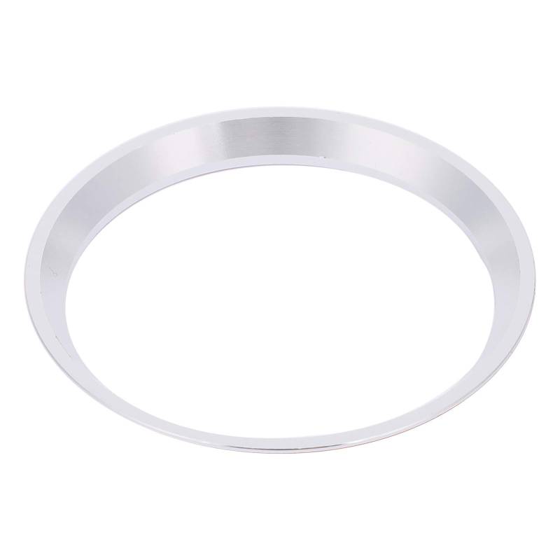 Auto Lenkrad Dekorationsring, Auto Lenkradring Abdeckung Aluminiumlegierung Auto Lenkrad Ring Ersatz für Verkleidung Ersatz Ersatz für CLA GLK A Klasse W204 W246 W176 W117 C117（Silber）Zubehör Auto von Akozon