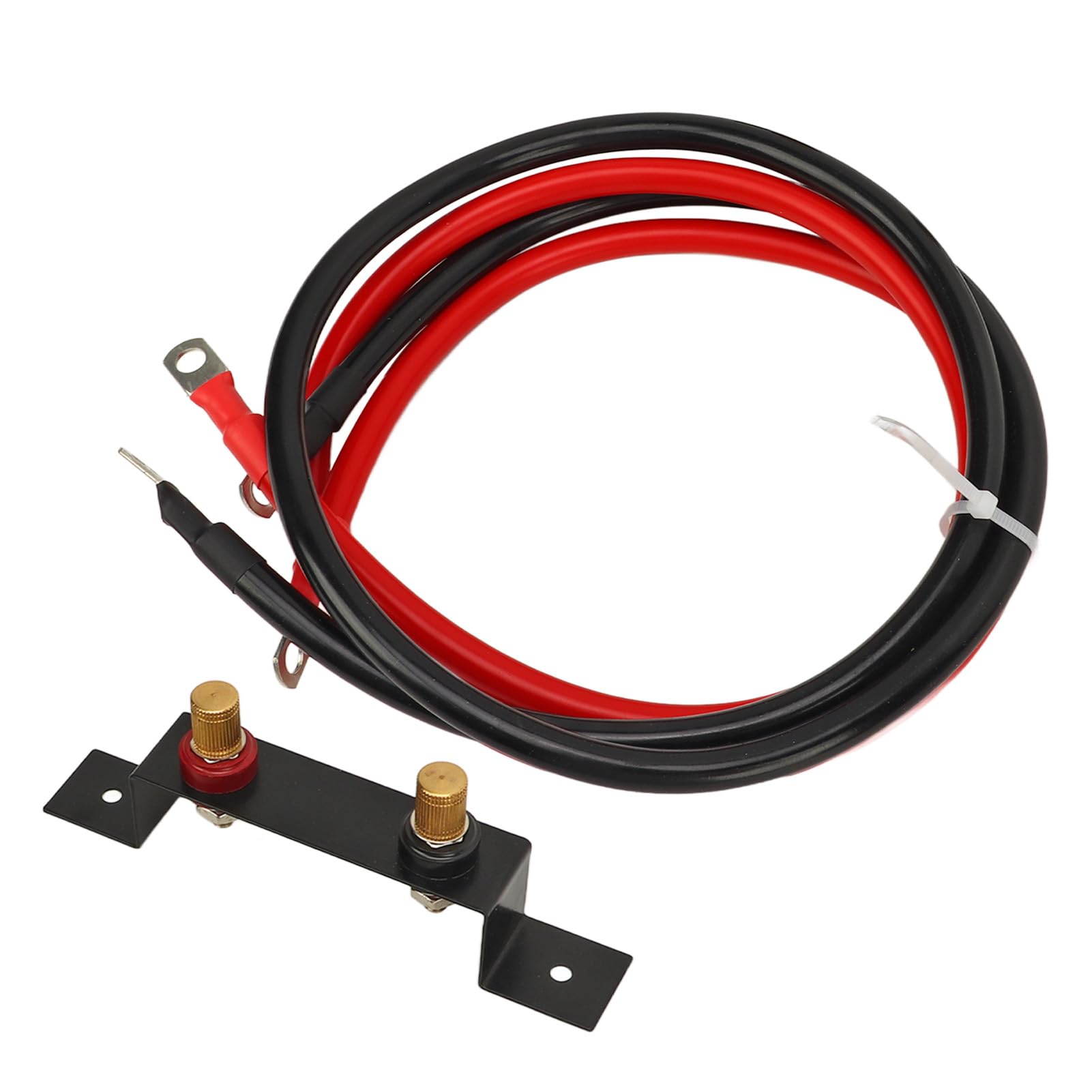 Batterie-Überbrückungsklemmen mit Kabel, Wasserdichtes Batterieklemmen-Verlegungsset mit Fernbatterie-Starterstange Für Traktor X3 UTV ATV Für LKW und Wohnmobile (4awg) von Akozon
