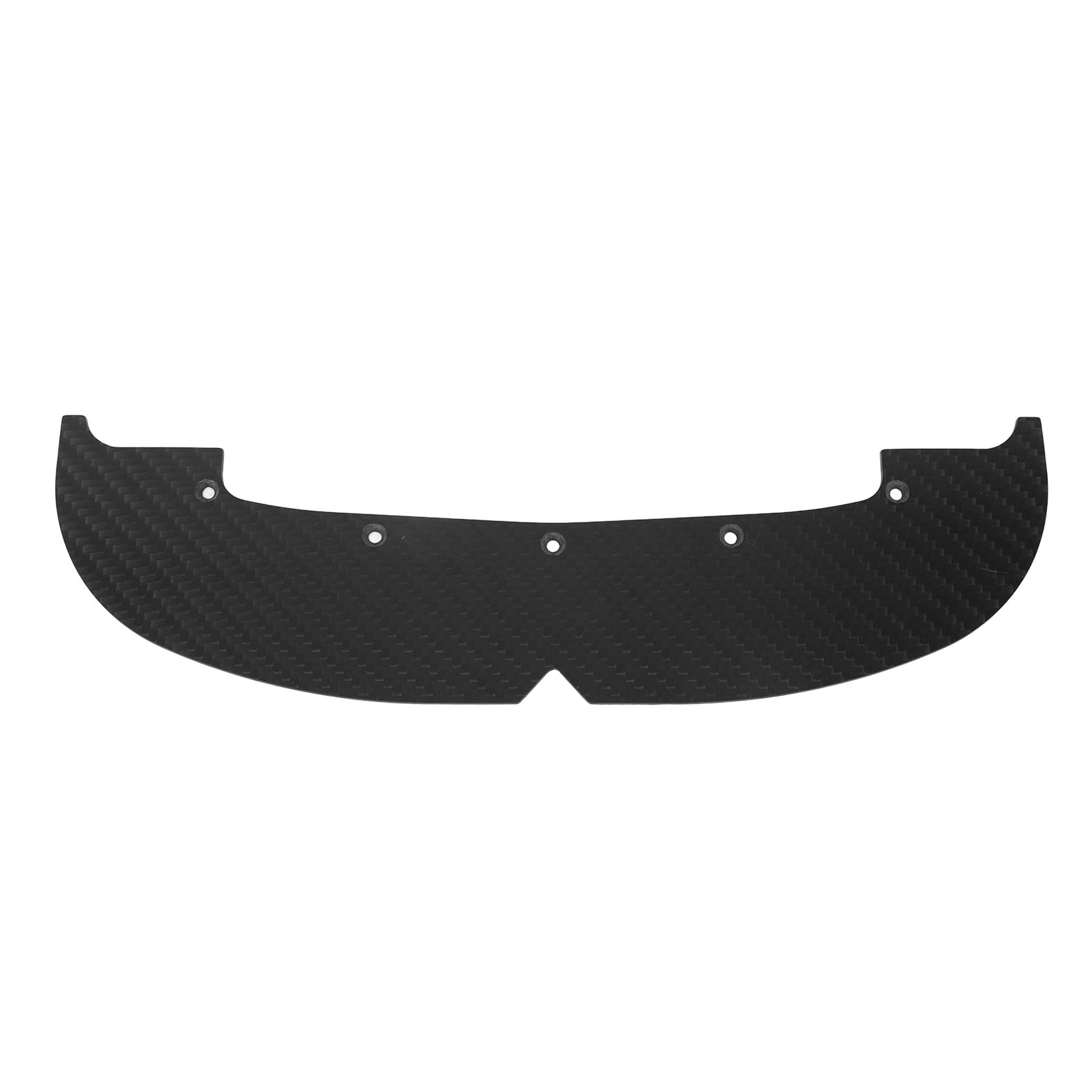 Carbon Fiber Front Splitter Stoßfest RC Auto Front Stoßstange Splitter für Arrma Vendetta 4wd 3s Blx Racing Carbon Fiber Front Splitter Stoßfest RC Auto Front Stoßstange Splitter für Arrma Vendetta 4wd 3s Blx Racing von Akozon