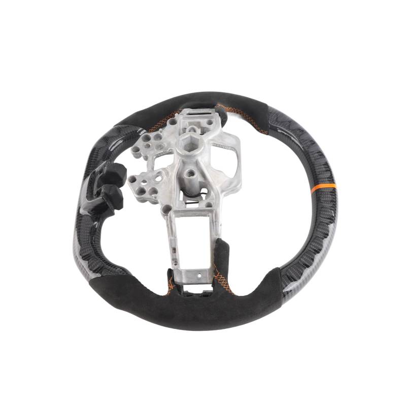 Carbon Lenkrad, Automotive Lenkräder Racing Lenkräder Lenkräder & Zubehör Passend für EcoBoost GT Shelby GT350 von Akozon