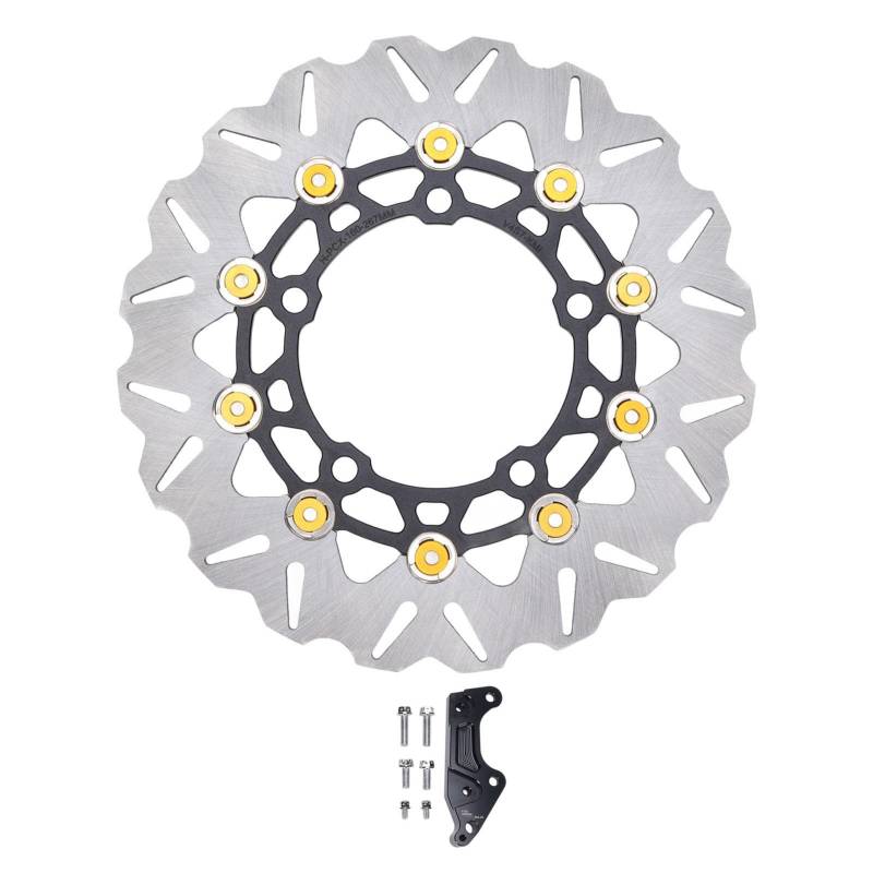 Frontbremsscheiben-Rotor 300-mm-Motorrad für Forza300 Forza350 2017-2025 (GOLD) von Akozon