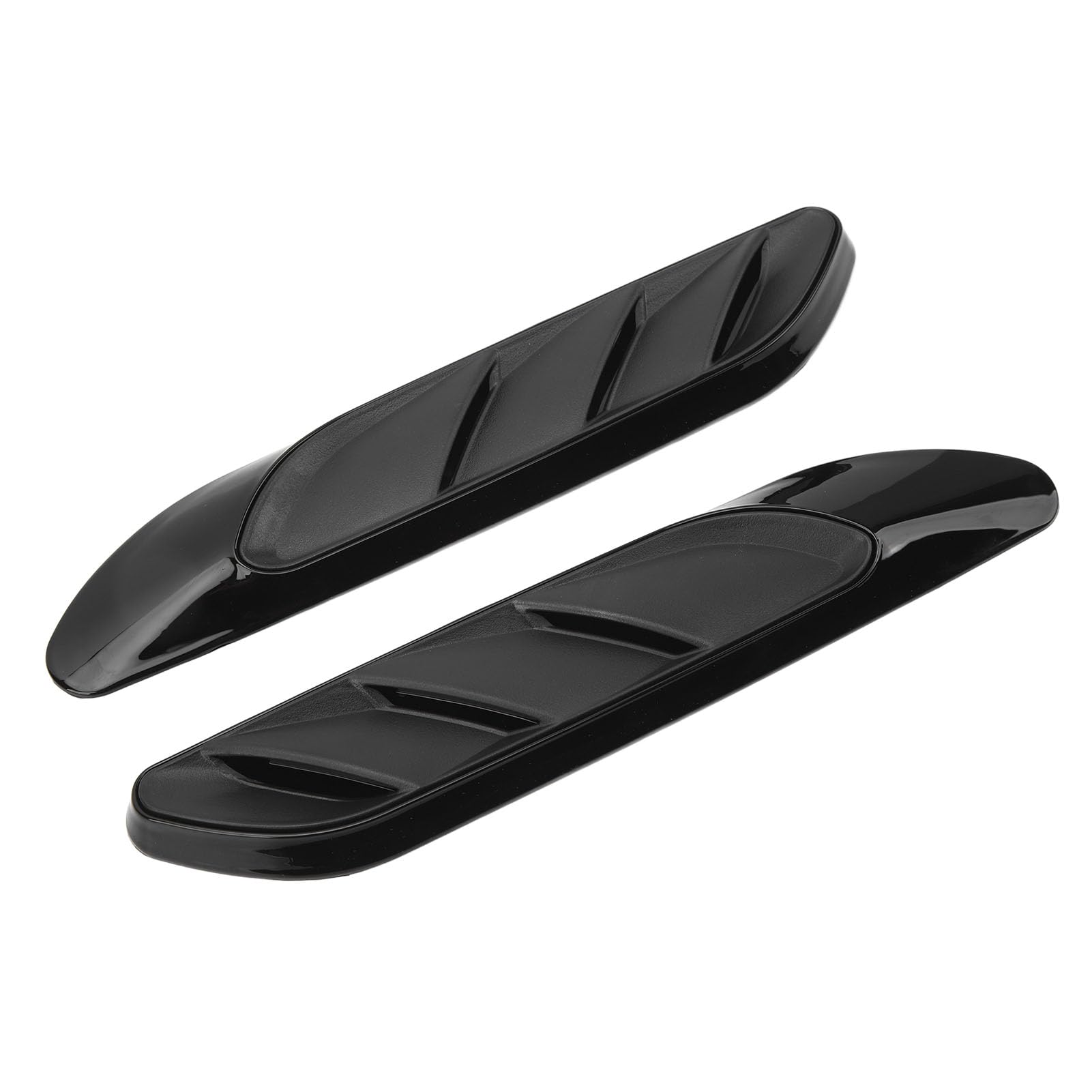 Glänzend Schwarze Kotflügel-Seitenluftauslass-Entlüftungsblende fürC-Klasse W206 Glänzend Schwarze Kotflügel-Seitenluftauslass-Entlüftungsblende fürC-Klasse W206 von Akozon