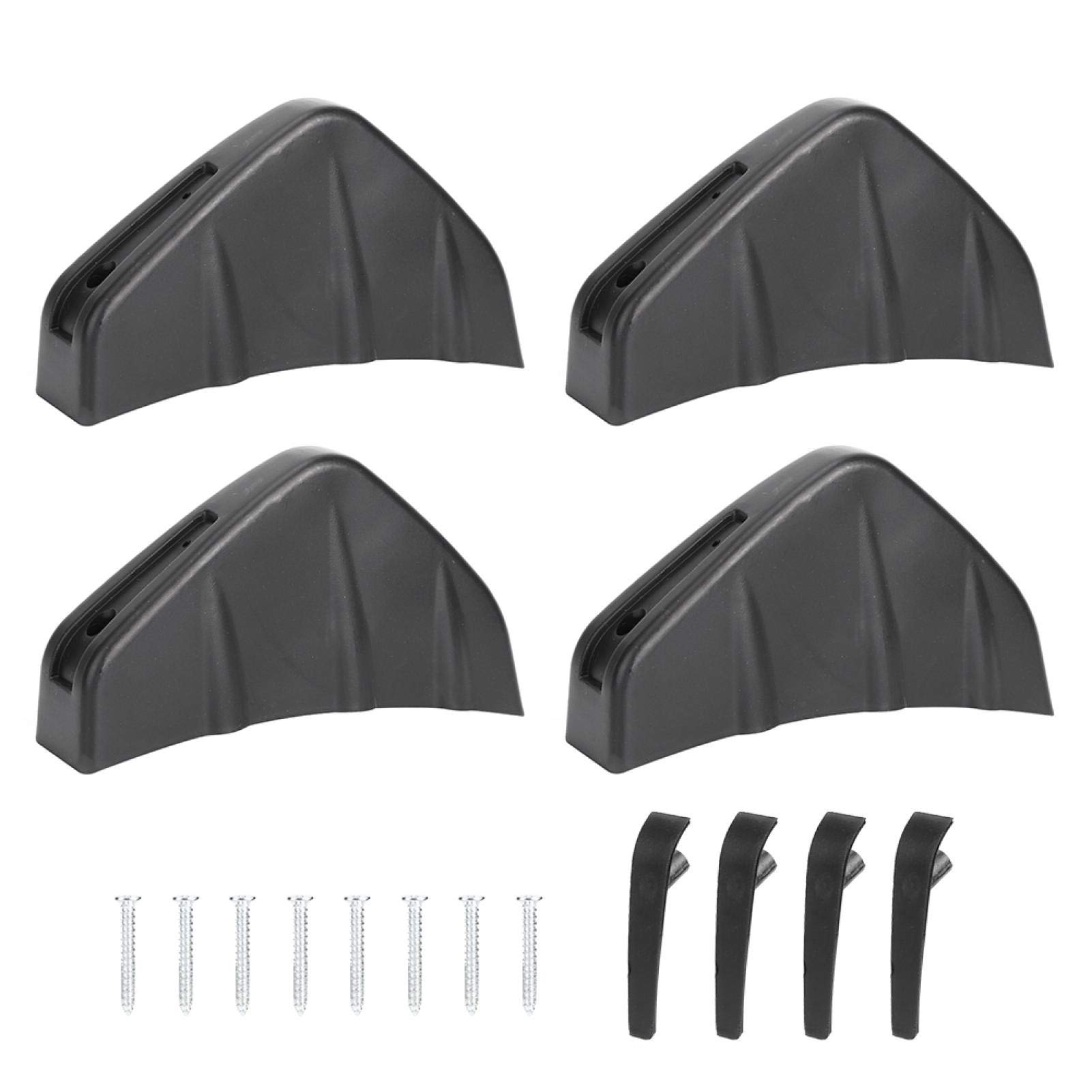 Heckspoiler, Akozon 4pcs Auto Heckstoßstange Diffusor Fin Spoiler Lip Universal Auto Zubehör Heckspoiler, Akozon 4pcs Auto Heckstoßstange Diffusor Fin Spoiler Lip Universal Auto Zubehör von Akozon