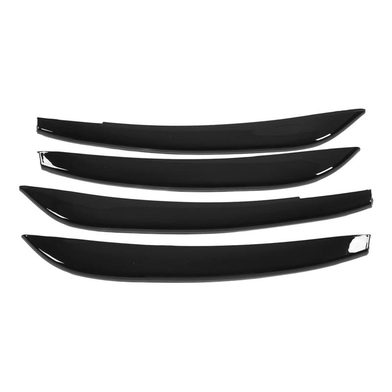 Kfz-Spoiler und Flügel, 4-teiliges Set Frontstoßstange, Nebelscheinwerfer, Grillabdeckung, Ersatzstoßstangen, Vorne für Universelle Passform CLA C118 CLA180 CLA200 CLA250 W118 von Akozon