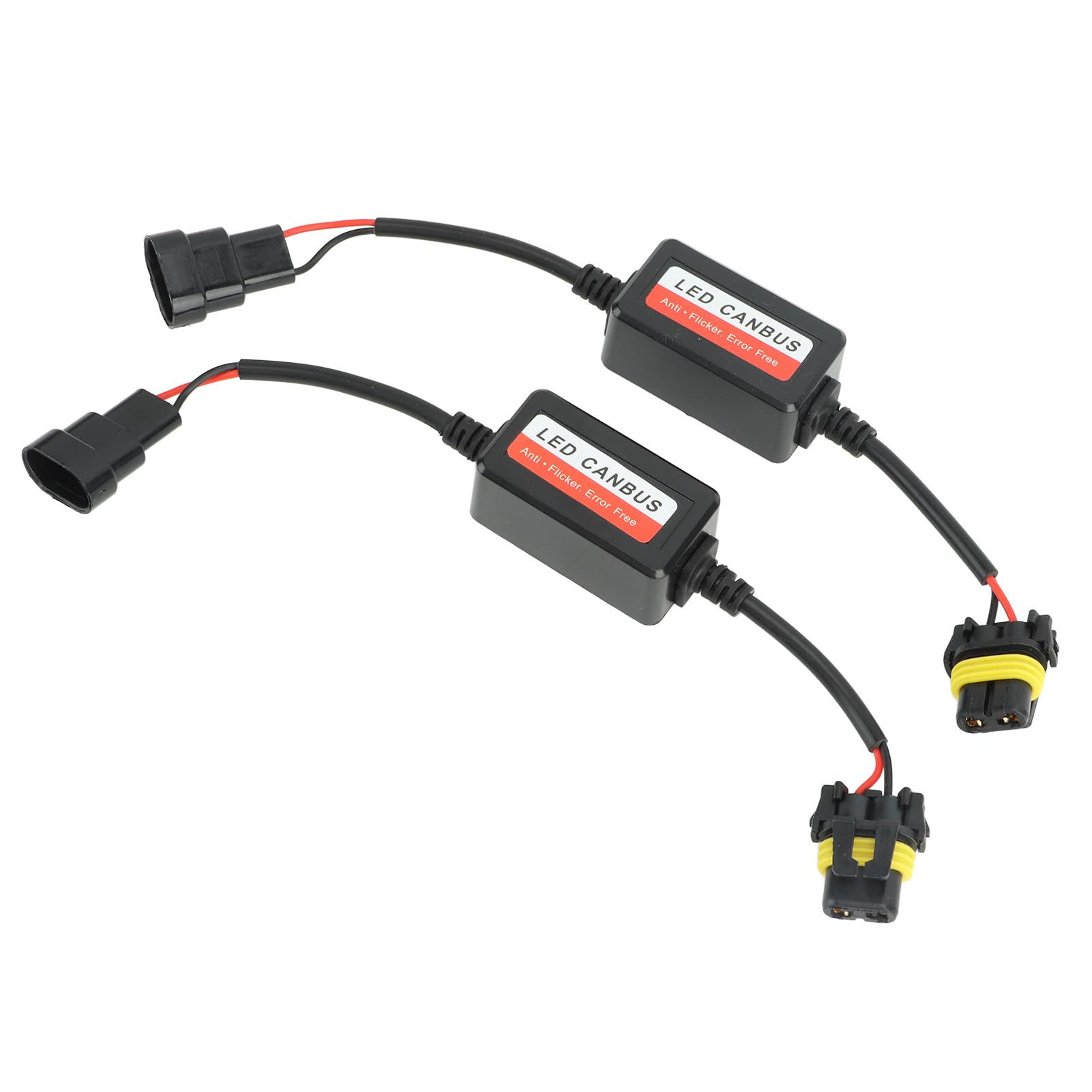 LED-Widerstandssatz, 2 Stück Scheinwerfer-Decoder 12 V 4 A Fehlercode-Warnunterdrückung für 9005 9006 9012 Stecker Nebelscheinwerfer Canbus LED-Widerstandssatz, 2 Stück Scheinwerfer-Decoder 12 V 4 A Fehlercode-Warnunterdrückung für 9005 9006 9012 Stecker Nebelscheinwerfer Canbus von Akozon