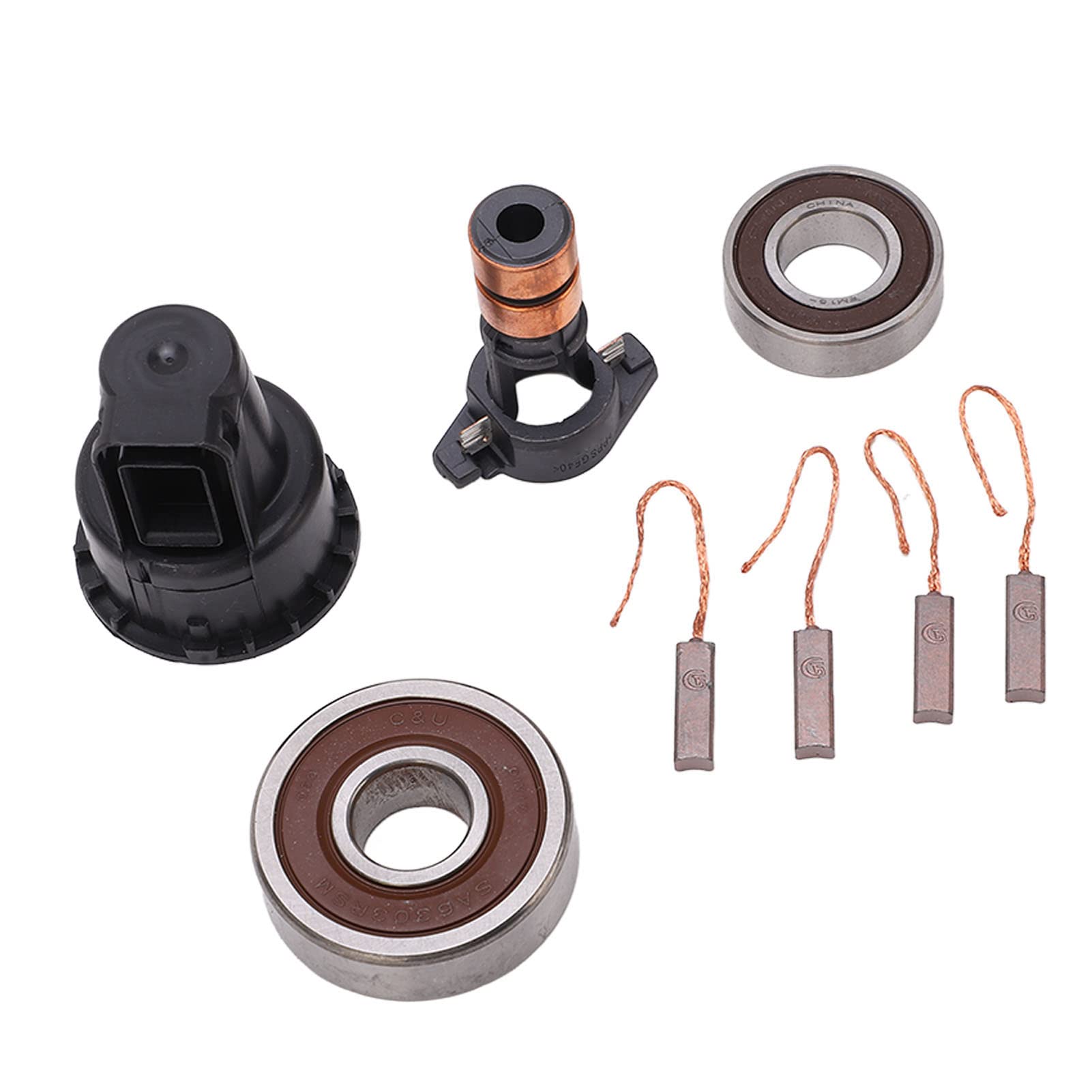 Lichtmaschine Reparatursatz Schleifringbürsten Lagersatz 230090 Ersatz für Bosch 0124515010 0124525139 Lichtmaschine Reparatursatz Schleifringbürsten Lagersatz 230090 Ersatz für Bosch 0124515010 0124525139 von Akozon
