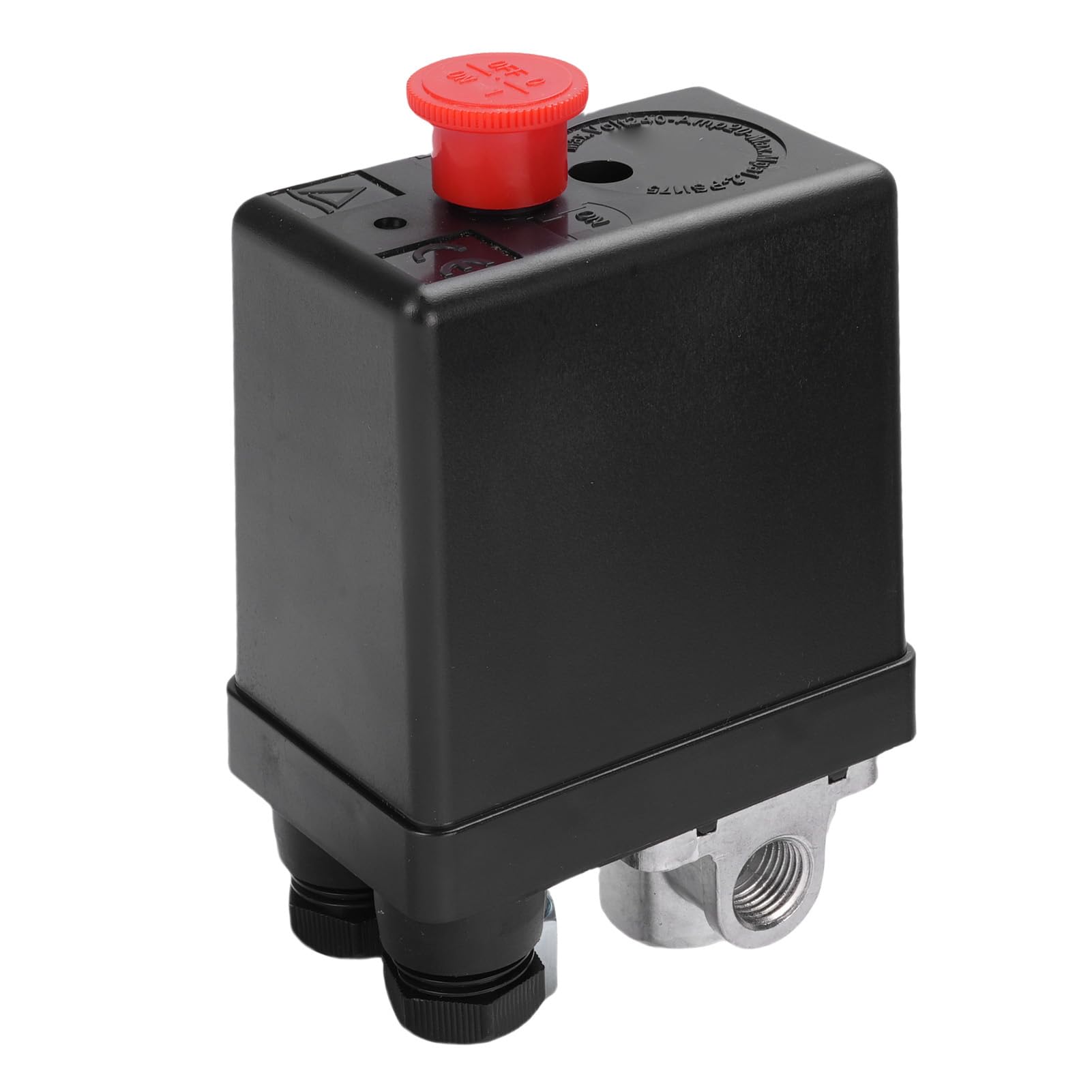 Luftkompressordruckschalter Steuerventil 240 V 20A 90-120 PSI 4 Anschlüsse Luftkompressordruckschalter Steuerventil 240 V 20A 90-120 PSI 4 Anschlüsse von Akozon