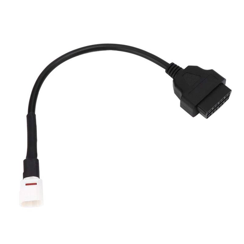 4-polig an OBD2 Diagnose CANBUS-Kabel, Fehlercodeleser Scanner Diagnosekabel für MT10 FZ10 XSR MT09 XSR700 MT07 FJR R1 R6 XT1200ZE TMAX Popular von Akozon