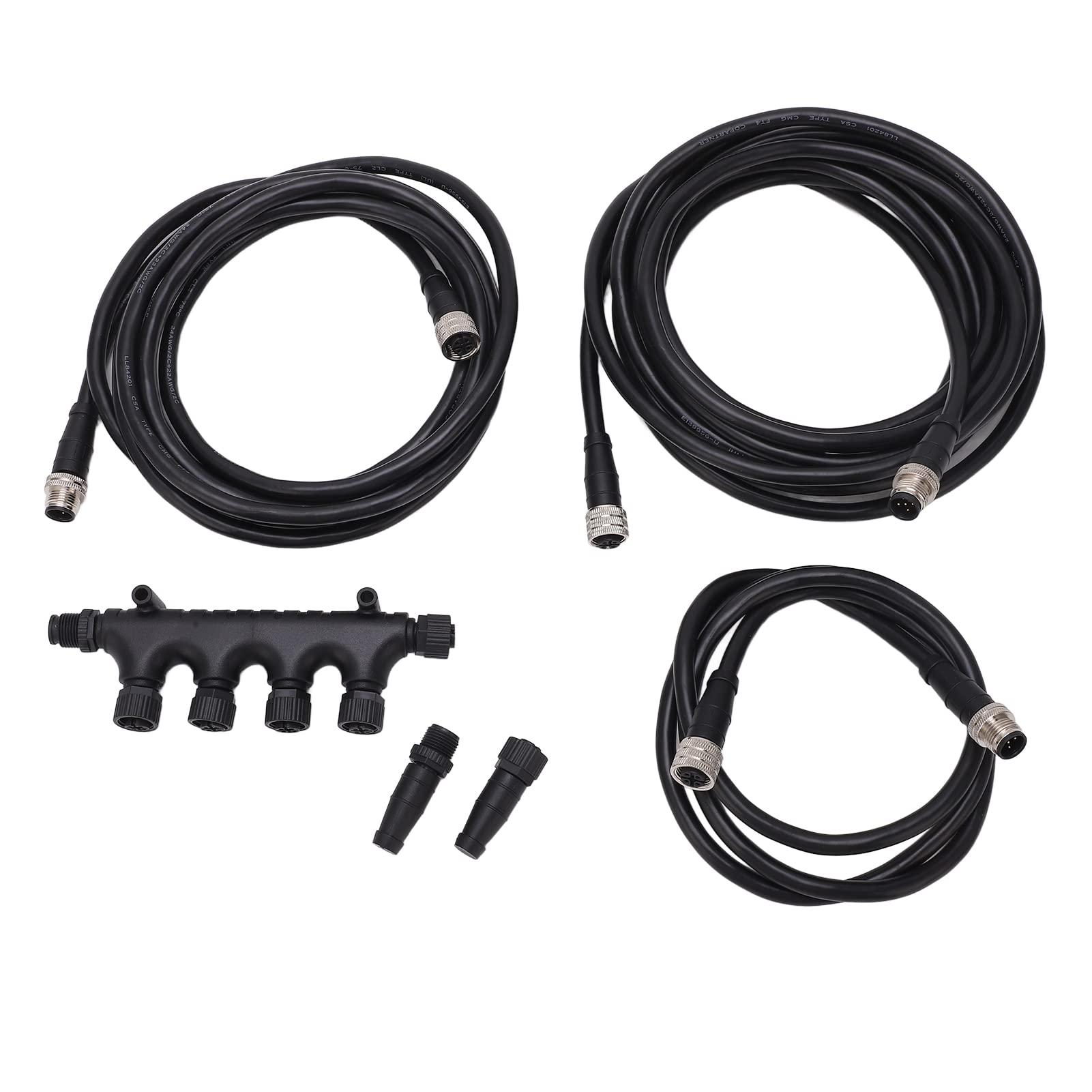 NMEA 2000 Starter Kit, Akozon Starter Kit Kabelstecker-Abschluss-Kombinations-Kit ABS Rostfrei für Marine NMEA 2000 NMEA 2000 Starter Kit, Akozon Starter Kit Kabelstecker-Abschluss-Kombinations-Kit ABS Rostfrei für Marine NMEA 2000 von Akozon