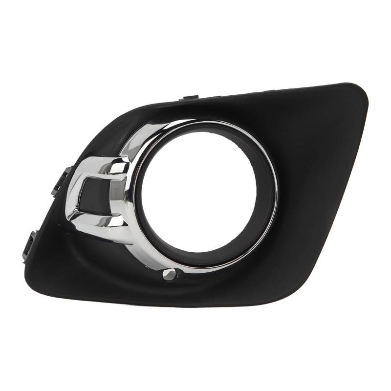 Akozon Nebelscheinwerfer-Chrom-Zierleiste, Nebelscheinwerfer-Abdeckung, Silber, Halogen, Auto, Outlander Sport ASX RVR 2010-2012, Rechts von Akozon
