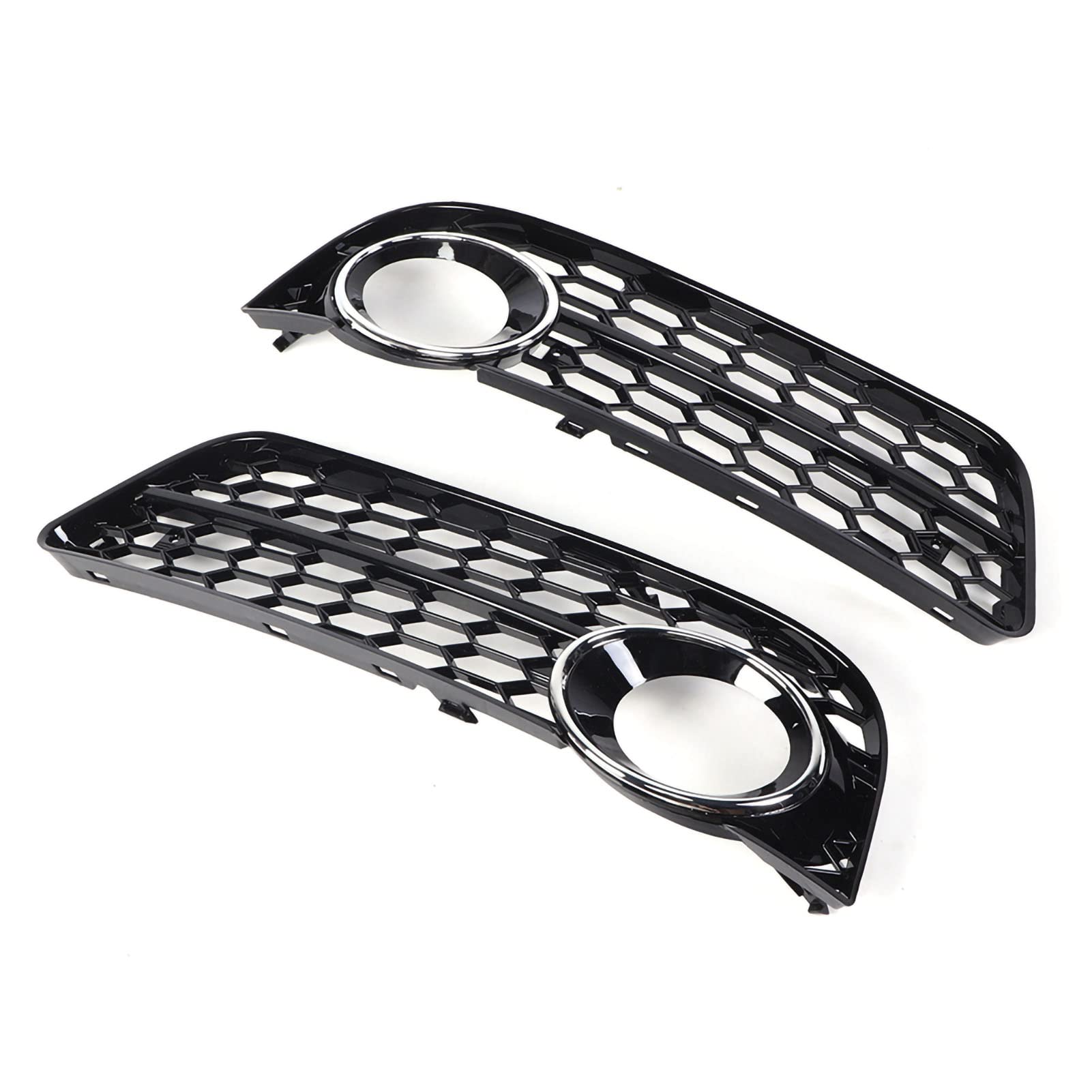 Akozon A6 4F Nebelscheinwerfer Gitter, 2 Stück Frontstoßstange Untere Nebelscheinwerfer Lampengitter für A5 COUPE/SPORTBACK 2008-2011/ für A5 CABRIOLET 2010-2011 Akozon A6 4F Nebelscheinwerfer Gitter, 2 Stück Frontstoßstange Untere Nebelscheinwerfer Lampengitter für A5 COUPE/SPORTBACK 2008-2011/ für A5 CABRIOLET 2010-2011 von Akozon