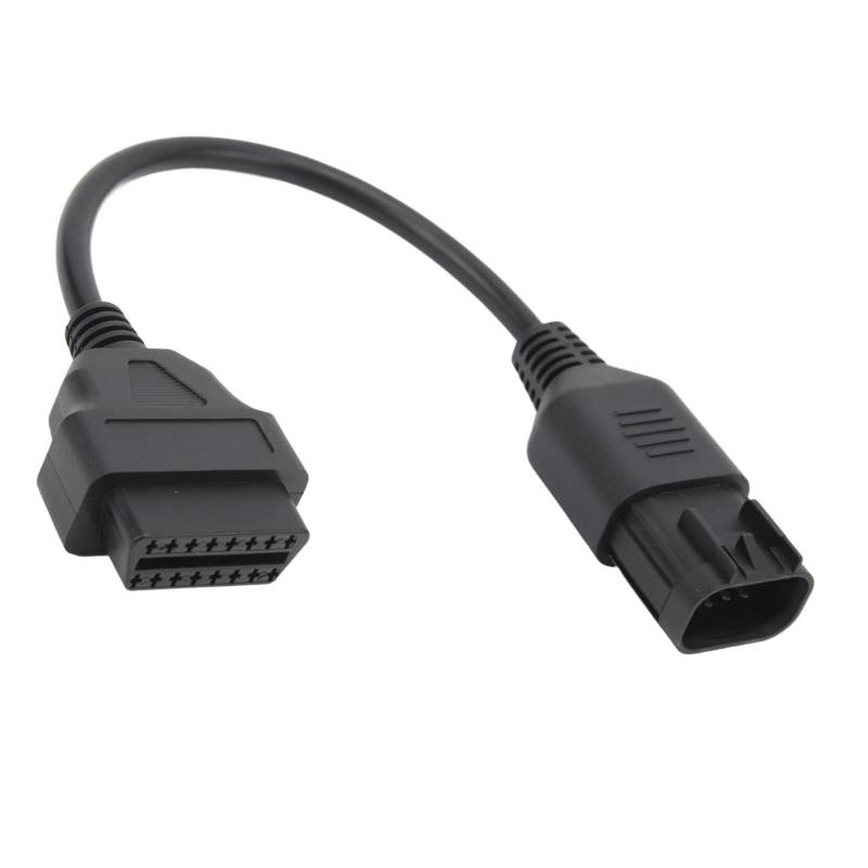 OBD2-Diagnoseadapter, Stabile Verbindung des OBD2-auf-8-Pin-ATV-Diagnoseadapters Ersatz für Polaris ATV von Akozon