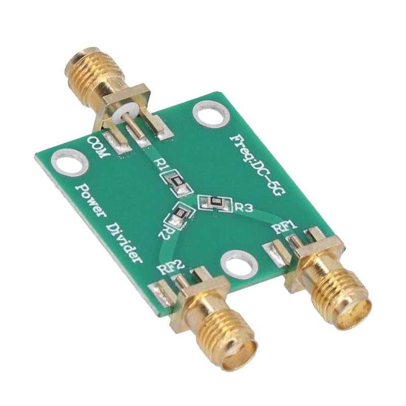 RF Power Divider Modul Splitter Board DC-5GHz 6dB 0,5W SMA-K Port von Akozon
