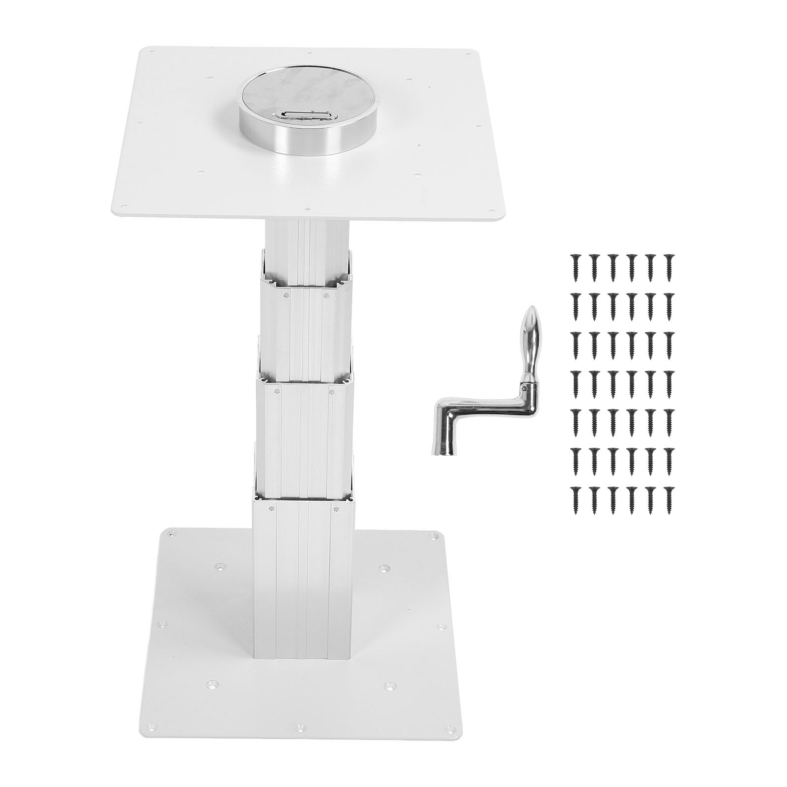 RV-Tischbein, Höhenverstellbar, Aluminiumlegierung, Standbein für Wohnwagen, Yachten, Boote RV-Tischbein, Höhenverstellbar, Aluminiumlegierung, Standbein für Wohnwagen, Yachten, Boote von Akozon