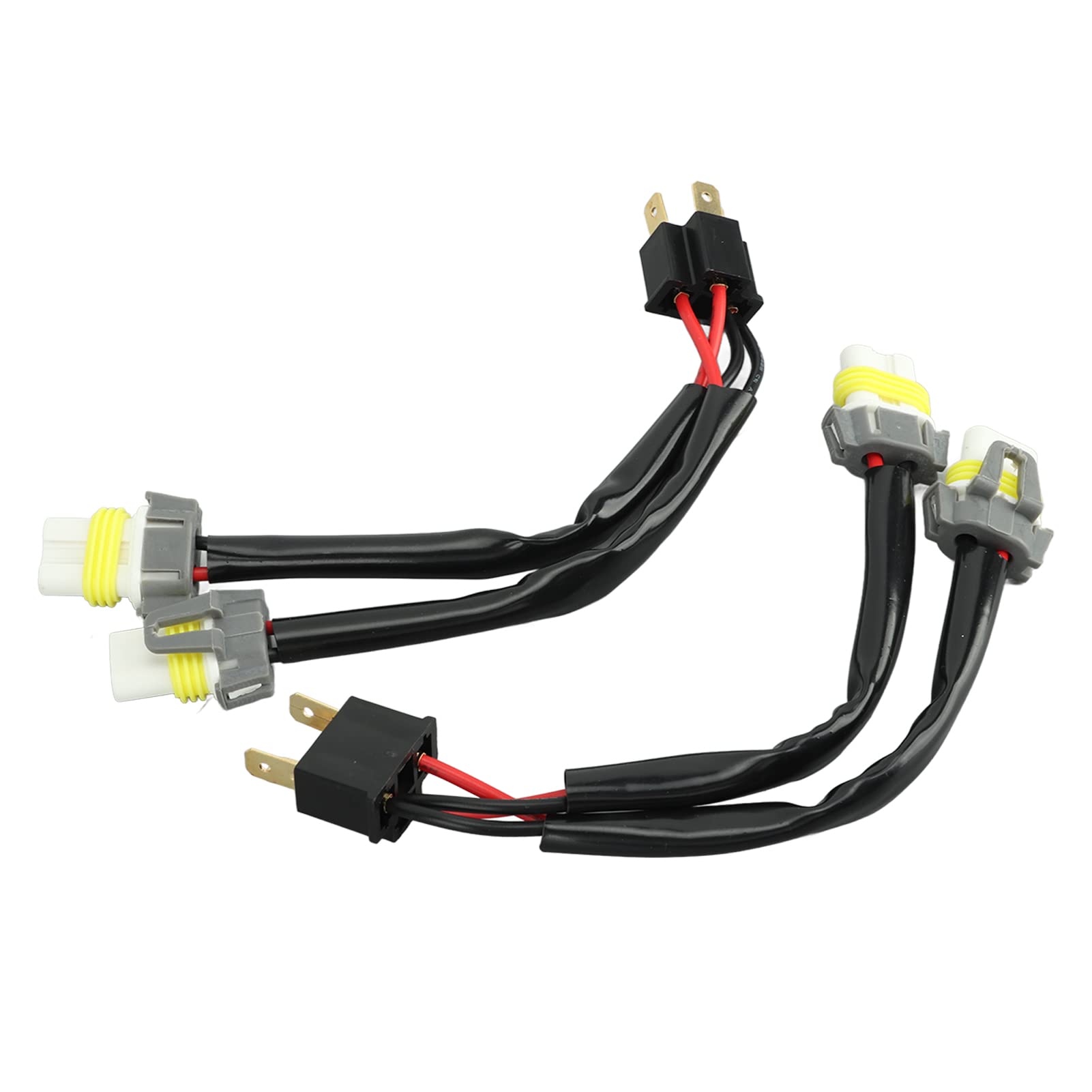 Scheinwerferkabelbaum, H4 9003 Bis 9005 9006 Scheinwerfer-Splitterkabel Männlich Weiblicher Konvertierungskabelbaum für LKW-Pickup-LED-Drahtkabelstecker Scheinwerferkabelbaum, H4 9003 Bis 9005 9006 Scheinwerfer-Splitterkabel Männlich Weiblicher Konvertierungskabelbaum für LKW-Pickup-LED-Drahtkabelstecker von Akozon