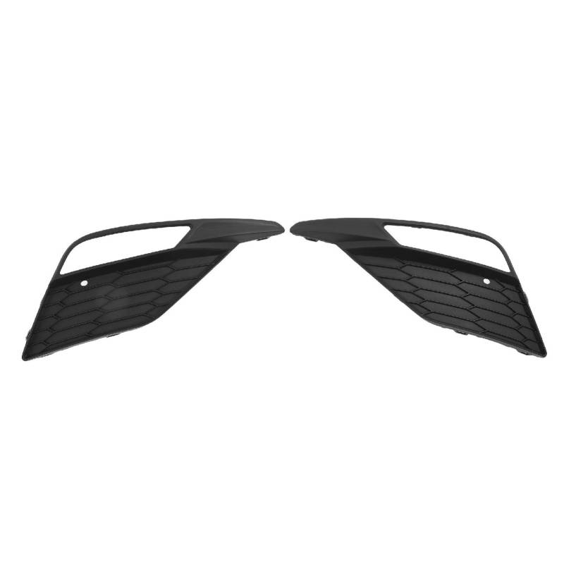 Stoßstangen-Nebelscheinwerfer-Gitter-Set, 1 Paar Vordere Stoßstange, Untere Nebelgitter-Abdeckung 5F0853665H, Ersatz für SEAT Leon 5F MK3 Facelift 2017 Bis 2020 von Akozon
