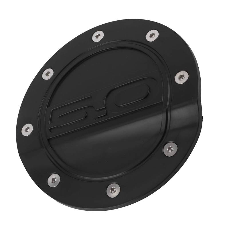 Tankdeckel Öleinfülldeckel Tankdeckeldeckel Schwarz Passend für Alle le 2015-2021 Tankdeckelabdeckung Zubehör 2015-2019 GT 2015-2020 von Akozon