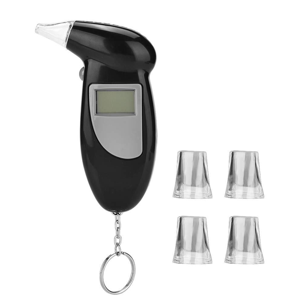 Adem Alcohol Tester, Teste Alcool, Professioneller Alkohol-Atemtester-Analysator Lügendetektor-Alkoholtester mit LCD-Bildschirm ohne Hintergrundbeleuchtung von Akozon