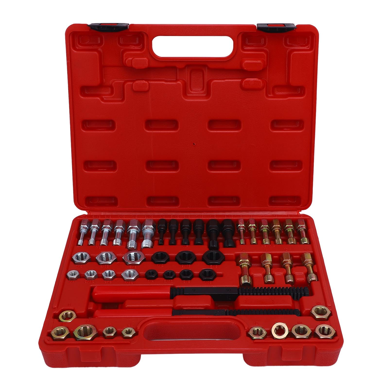 Thread Chaser Set Fadenreparaturwerkzeuge Universal Retheading Tool Kit Bequem für die Mechanik von Akozon