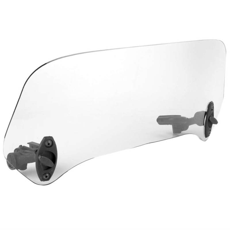 Motorrad Windschutzscheibe, Universal Motorrad modifiziertes Windschild, Windabweiser Windschild Motorrad Windabweiser Spoiler von Akozon