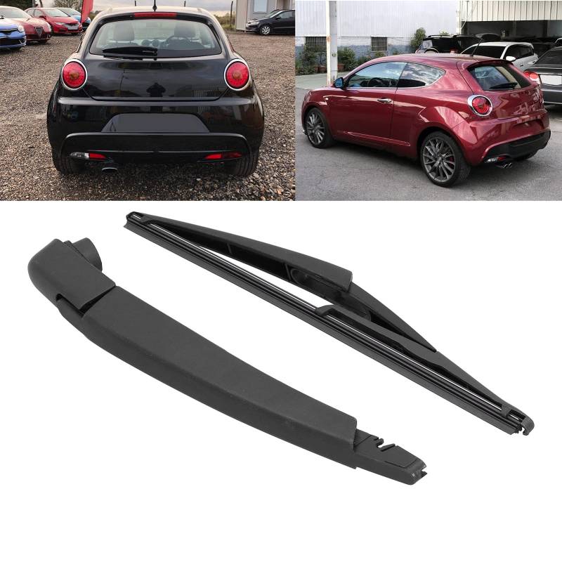 Wischerblatt-Kit Scheibenwischer Wischerblätter Austausch der Scheibenwischerbaugruppe Heckscheibenwischerarm mit Klinge 50508588 Ersatz für Alfa Romeo MITO 955_ 0.9 2013.12 von Akozon