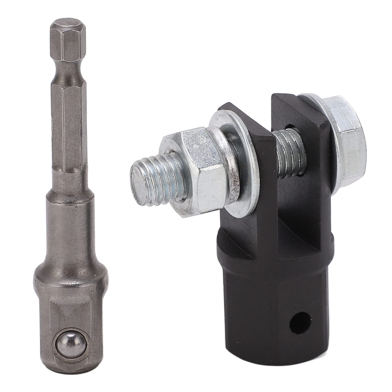 Akozon Zubehör für Scherenwagenheber, 1/2-Zoll-Scherenbuchsenadapter Steckschlüssel-Adapter für Schlagbohrmaschinen aus Metall Für U-förmige Singe Eye Ends Jack Akozon Zubehör für Scherenwagenheber, 1/2-Zoll-Scherenbuchsenadapter Steckschlüssel-Adapter für Schlagbohrmaschinen aus Metall Für U-förmige Singe Eye Ends Jack von Akozon