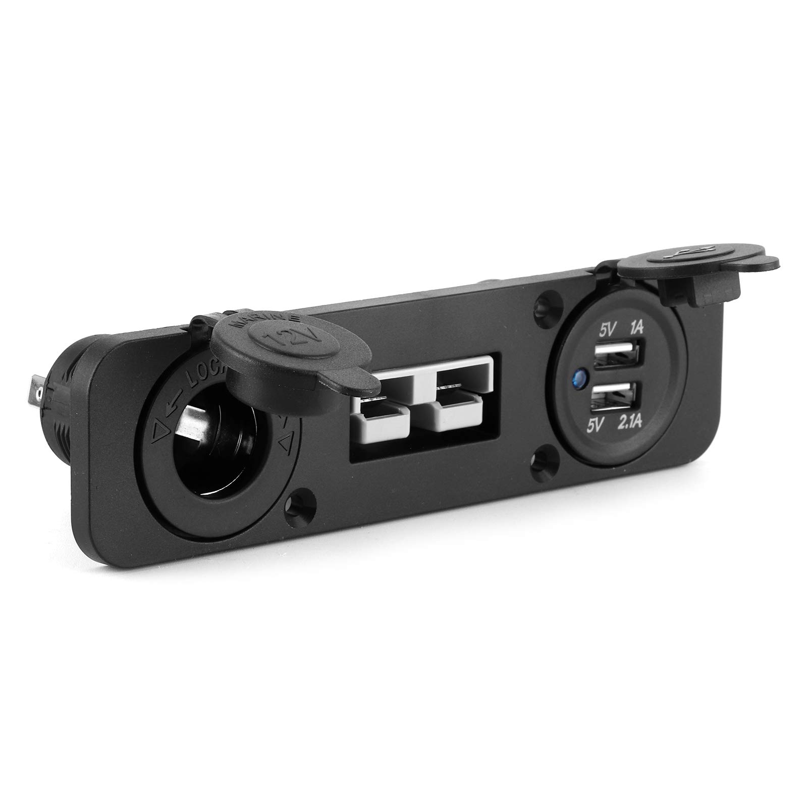 Zwei USB-Anschlüsse, DC 5V/2,1A/1A-Ausgang, Schutzart IP65, Breite Kompatibilität von Akozon