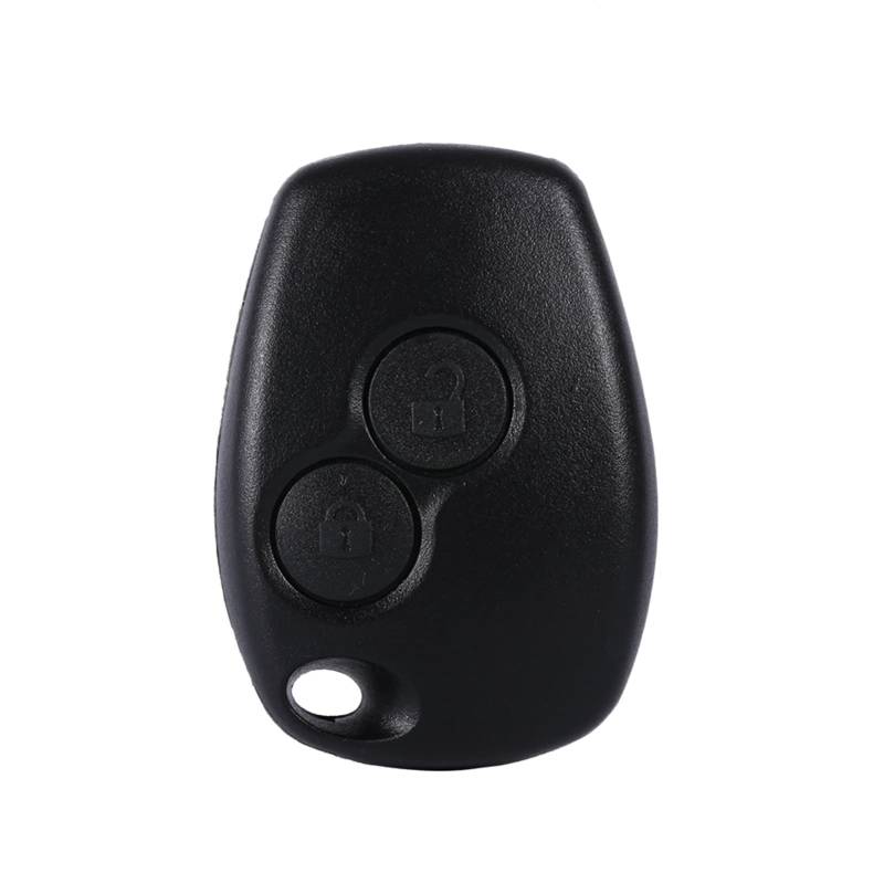 schlüssel + Fernbedienung 2 Tasten Auto Auto Schlüsselanhänger Shell Case für Kangoo Modus Master von Akozon
