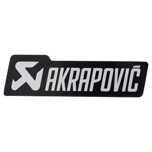 AKRAPOVIC Aufkleber silber/schwarz 39x135 mm Akrapovic AKRAPOVIC Aufkleber silber/schwarz 39x135 mm Akrapovic von Akrapovic