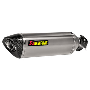 Slip-on Line Auspuffsystem mit EG-BE Titan, Carbon, Edelstahl Akrapovic von Akrapovic