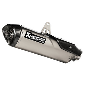 Slip-on Line Auspuffsystem mit EG-BE Titan, Carbon, Edelstahl Akrapovic von Akrapovic