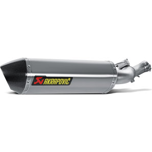 Slip-on Line Auspuffsystem mit EG-BE Titan, Carbon, Edelstahl Akrapovic von Akrapovic