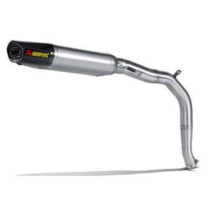 Slip-on Line Auspuffsystem mit EG-BE Titan, Carbon, Edelstahl Akrapovic von Akrapovic