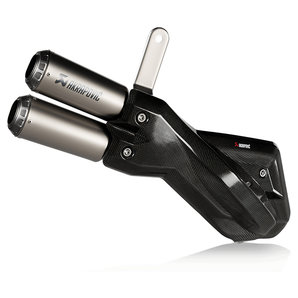 Slip-on Line Auspuffsystem mit EG-BE Titan, Carbon, Edelstahl Akrapovic von Akrapovic