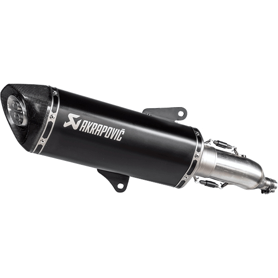 Akrapovic Auspuff Slip-On Edelstahl schwarz für Honda NSS 350 Forza Akrapovic Auspuff Slip-On Edelstahl schwarz für Honda NSS 350 Forza von Akrapovic